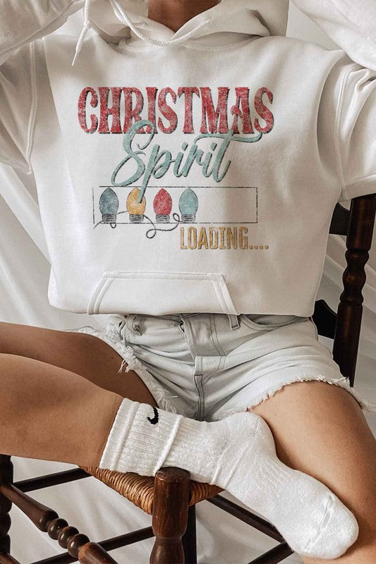 LOADING CHRISTMAS SPIRIT HOODIE PLUS SIZE