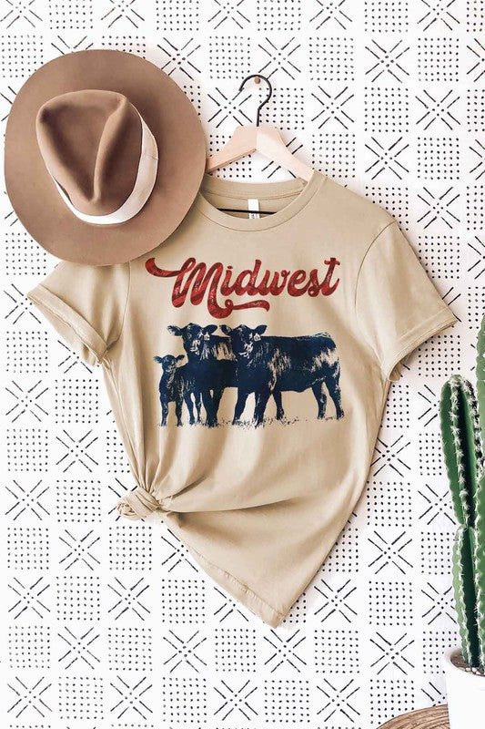 MIDWEST CATTLE T-SHIRT PLUS SIZE