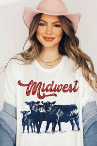 MIDWEST CATTLE T-SHIRT PLUS SIZE