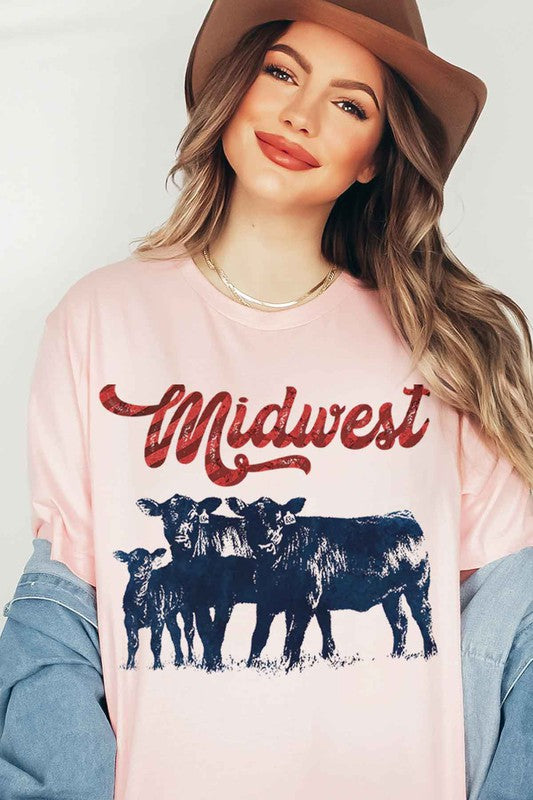 MIDWEST CATTLE T-SHIRT PLUS SIZE