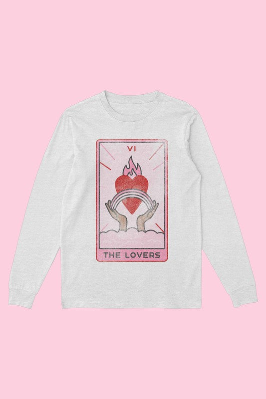 THE LOVERS TARROT LONG SLEEVE TEE