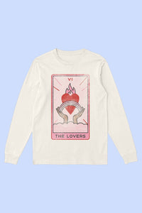 THE LOVERS TARROT LONG SLEEVE TEE