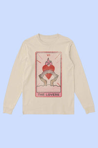 THE LOVERS TARROT LONG SLEEVE TEE