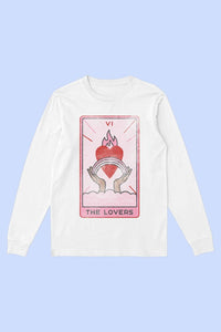 THE LOVERS TARROT LONG SLEEVE TEE