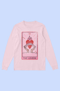 THE LOVERS TARROT LONG SLEEVE TEE