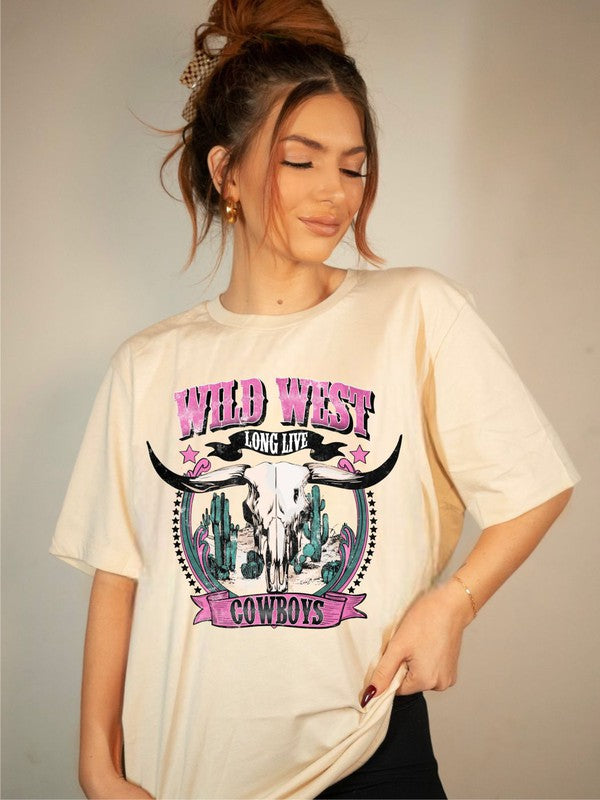 Wild West - Long Live Cowboys Graphic Tee | Ivy & Lane