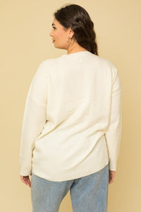 Plus Size Cheers Pullover Sweater - Ivy & Lane