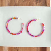 Cameron Hoops - Paradise Pink - Ivy & Lane