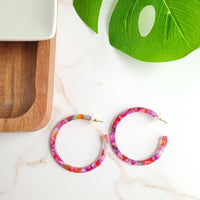 Cameron Hoops - Paradise Pink - Ivy & Lane