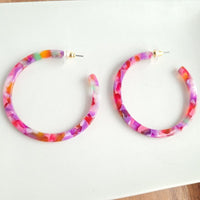 Cameron Hoops - Paradise Pink - Ivy & Lane