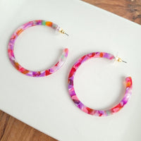 Cameron Hoops - Paradise Pink - Ivy & Lane