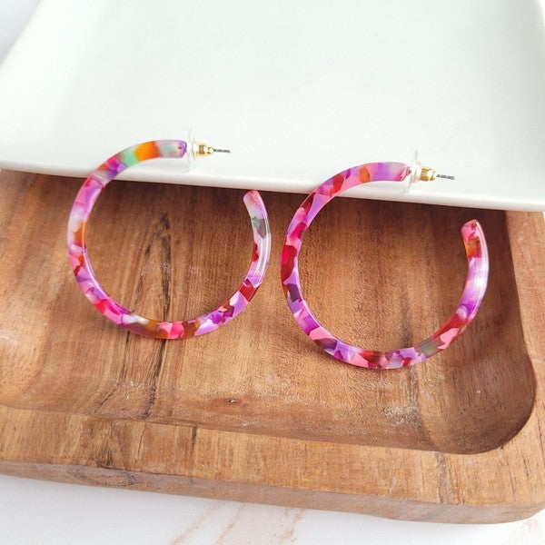 Cameron Hoops - Paradise Pink - Ivy & Lane