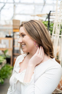 Cameron Hoops - Paradise Pink - Ivy & Lane