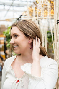Cameron Hoops - Paradise Pink - Ivy & Lane