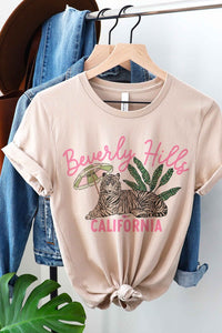 BEVERLY HILLS CALIFORNIA GRAPHIC T-SHIRT