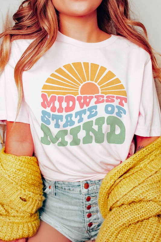 MIDWEST STATE OF MIND GRAPHIC TEE