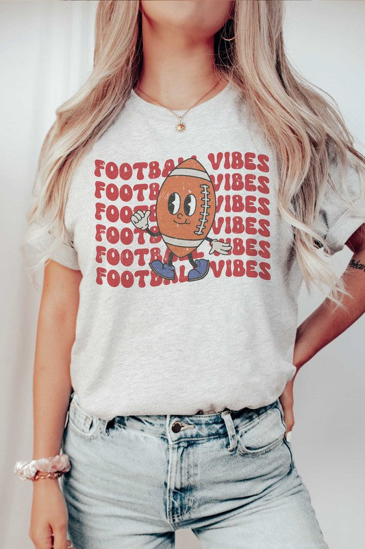 FOOTBALL VIBES GRAPHIC TEE