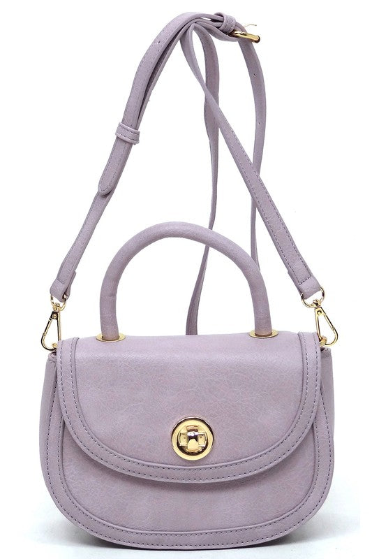 Fashion Flap Saddle Satchel