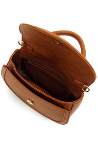 Fashion Flap Saddle Satchel