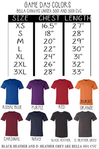 Fall Football Tee Game Day Dist Leop Stack Graphic