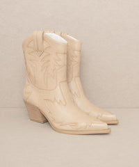 OASIS SOCIETY Nantes - Embroidered Cowboy Boots - Ivy & Lane