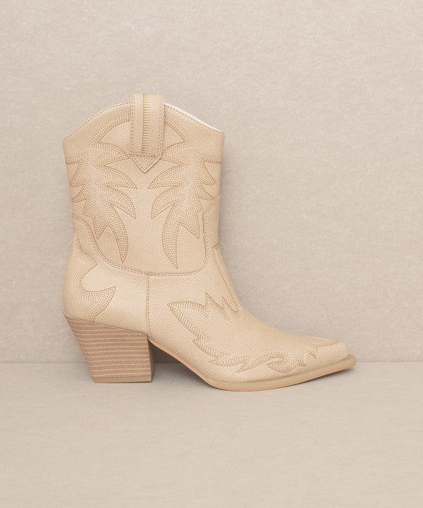 OASIS SOCIETY Nantes - Embroidered Cowboy Boots - Ivy & Lane