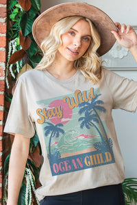 STAY WILD OCEAN CHILD Graphic Tee