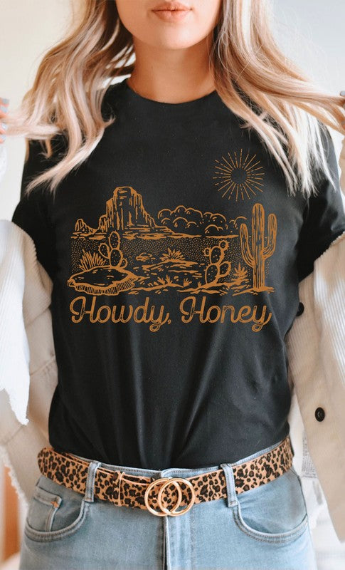 Howdy Honey Graphic Tee PLUS size