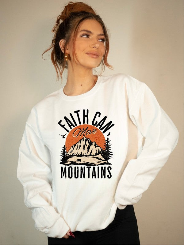 Faith Can Move Mountains Graphic Premium Bella - Ivy & Lane