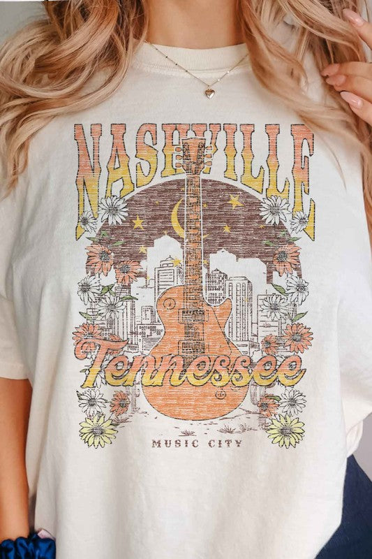 NASHVILLE TENNESSEE OVERSIZED TEE