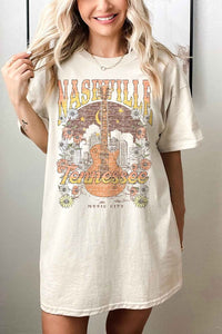 NASHVILLE TENNESSEE OVERSIZED TEE