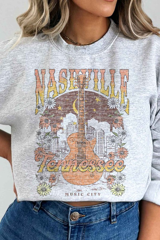 NASHVILLE TENNESSEE GRAPHIC SWEATSHIRT