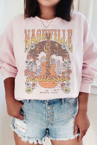 NASHVILLE TENNESSEE GRAPHIC SWEATSHIRT