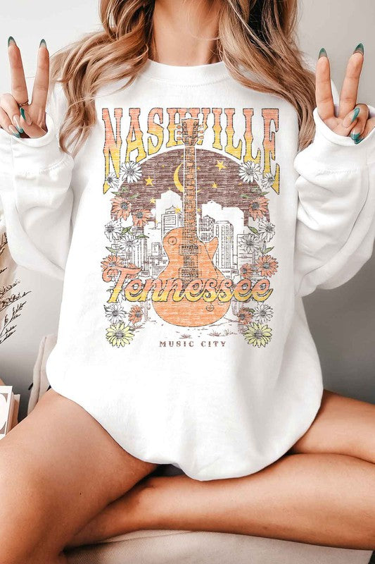 NASHVILLE TENNESSEE GRAPHIC SWEATSHIRT