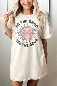 BE THE GOOD SEE THE GOOD OVERSIZED TEE