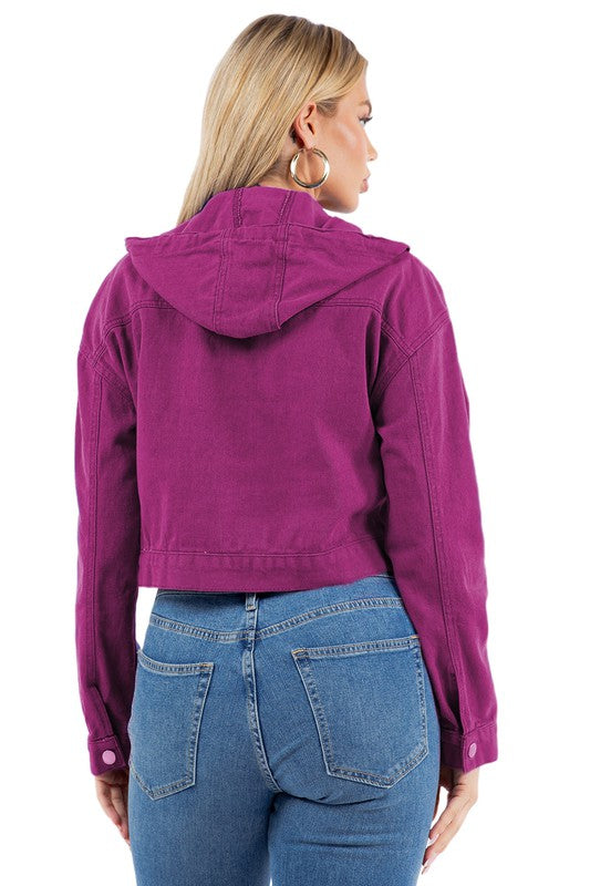 SEXY DENIM FASHION JACKET - Ivy & Lane