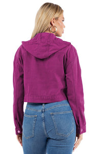 SEXY DENIM FASHION JACKET - Ivy & Lane