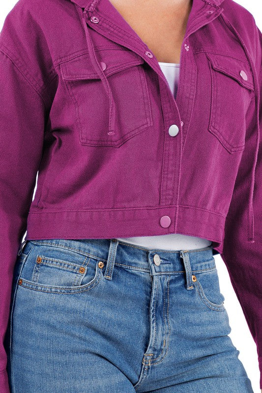 SEXY DENIM FASHION JACKET - Ivy & Lane