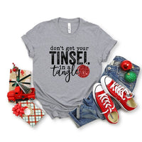 Tinsel In A Tangle Bulb Short Sleeve Graphic Tee