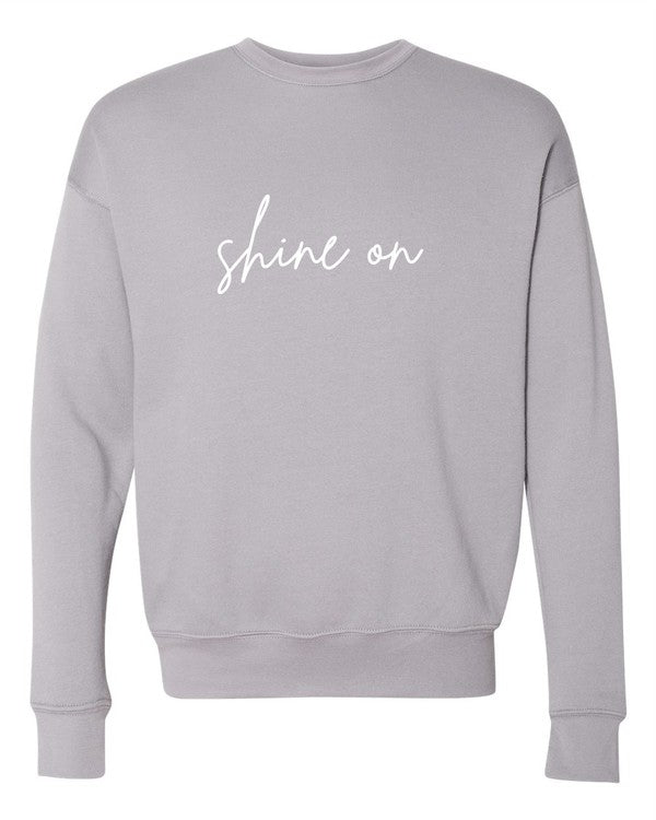 Shine On Premium Graphic Sweatshirt - Ivy & Lane