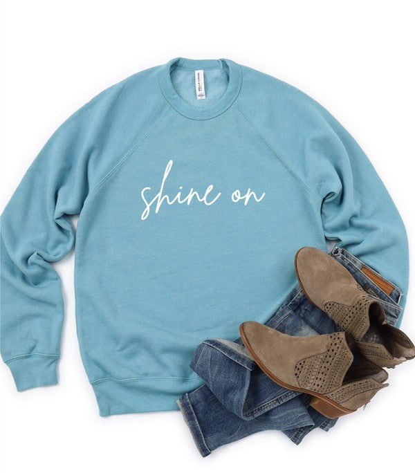 Shine On Premium Graphic Sweatshirt - Ivy & Lane