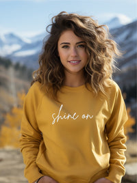 Shine On Premium Graphic Sweatshirt - Ivy & Lane
