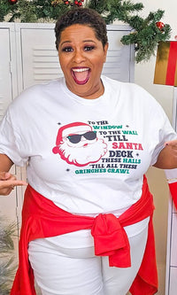 Till Santa Deck's The Halls Graphic T-Shirt - Ivy & Lane