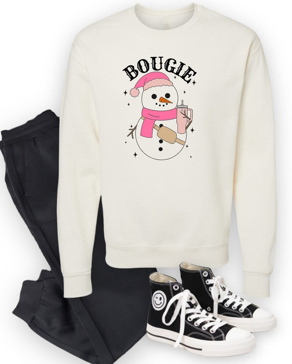 Bougie Snowman Graphic Sweatshirt - Ivy & Lane