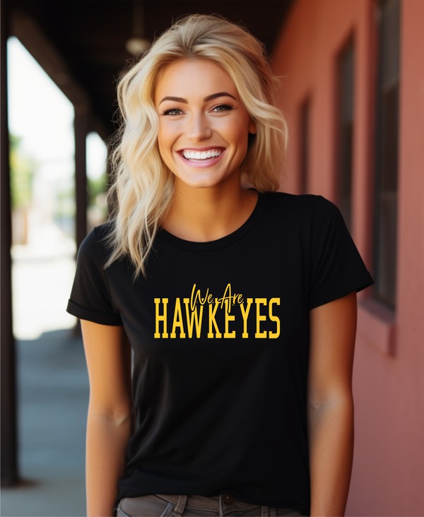 We Are Hawkeyes Boutique Style Tee