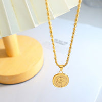 Daisy Twists Chain Gold Necklace
