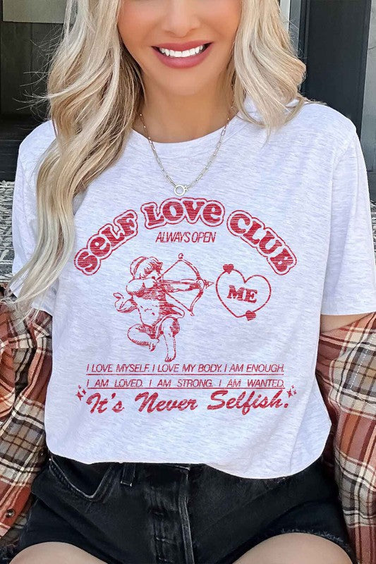 SELF LOVE CLUB GRAPHIC TEE