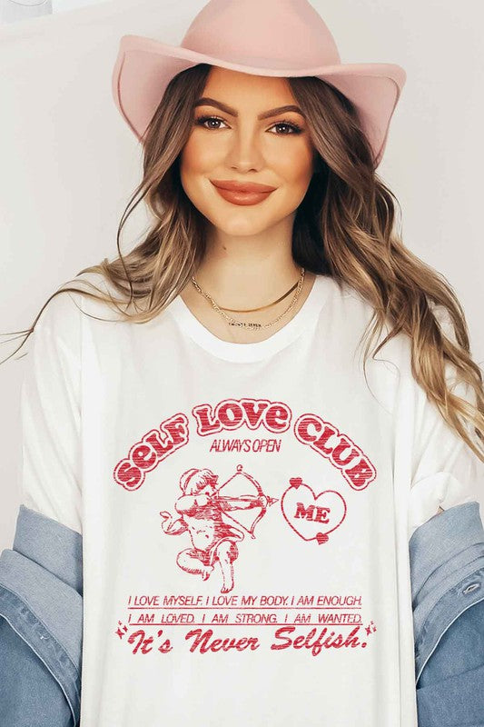 SELF LOVE CLUB GRAPHIC TEE