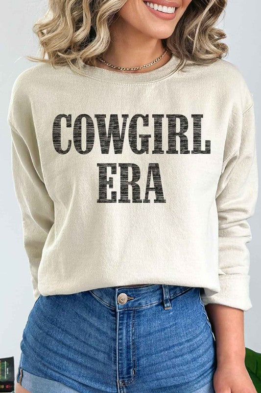 COWGIRL ERA GRAPHIC SWEATSHIRT