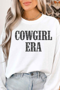 COWGIRL ERA GRAPHIC SWEATSHIRT